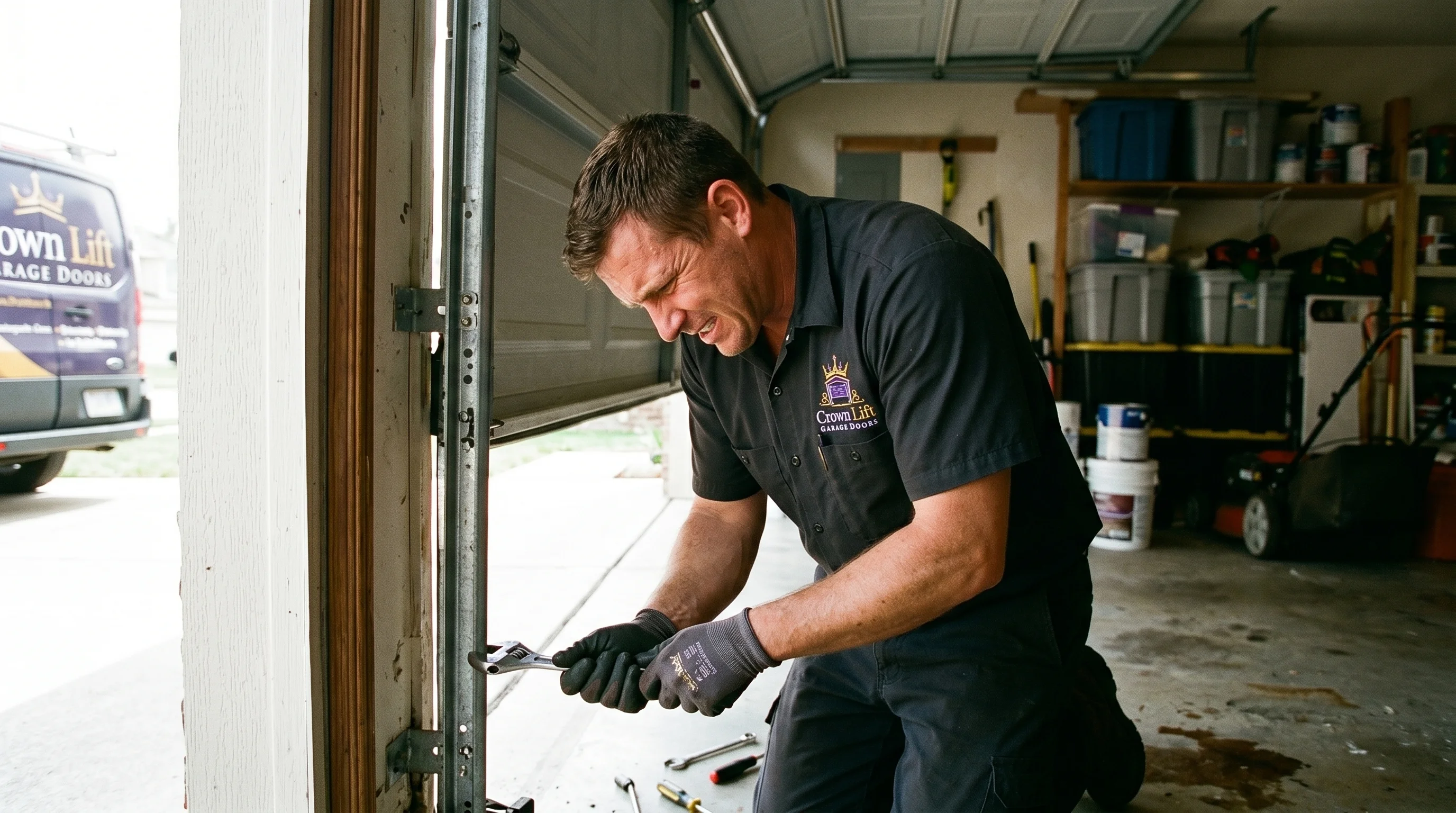 Commercial door maintenance