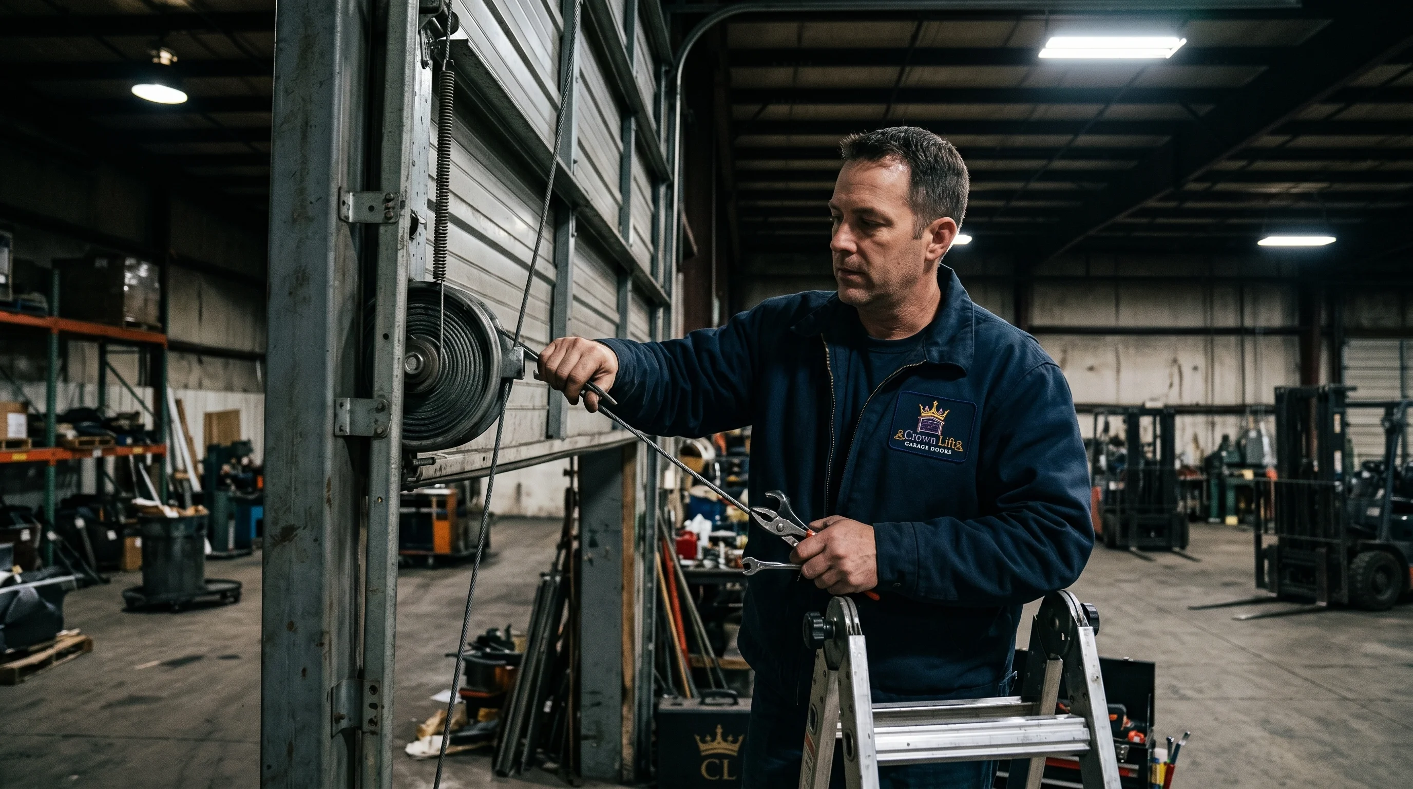 Premium garage door installation